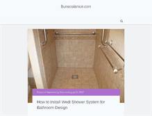 Tablet Screenshot of bunscoilaniuir.com